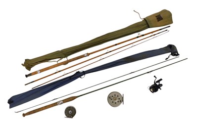 Lot 729 - Morrit's Intrepid fixed spool fishing reel, a...