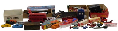 Lot 766 - Miscellaneous toys, to include two diecast...