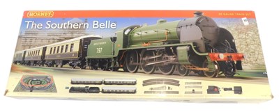 Lot 303 - A Hornby The Southern Belle OO gauge train set...