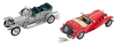 Lot 316 - The Franklin Mint diecast Rolls Royce Silver...
