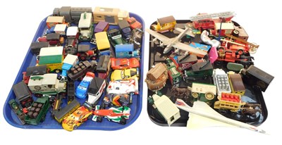 Lot 345 - Various unboxed diecast, including a Matchbox...