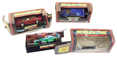 Lot 337 - Scalextric electric model racing...