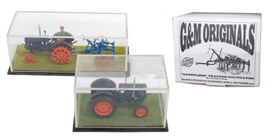 Lot 356 - Diecast tractors, including a Fordson and...