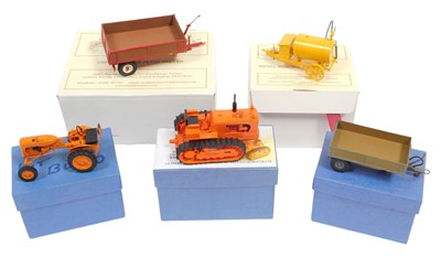Lot 365 - Dads tractors and other white metal and resin...
