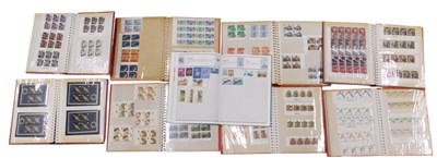 Lot 492 - Stamps.- GB.- 9 albums QEII definitives,...