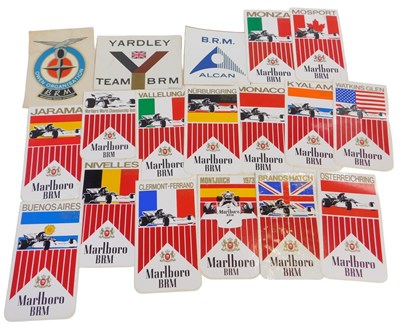 Lot 64 - A group of BRM Marlboro and other related...