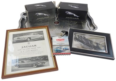 Lot 40 - A group of Jaguar related items, to include...
