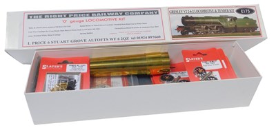 Lot 486 - O gauge locomotive kits, including a The Right...