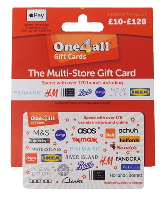 Lot 107 - A £30 Gift Voucher to spend at over 170 well...