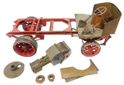 Lot 512 - A partially built Crossley Type G11 steam engine.
