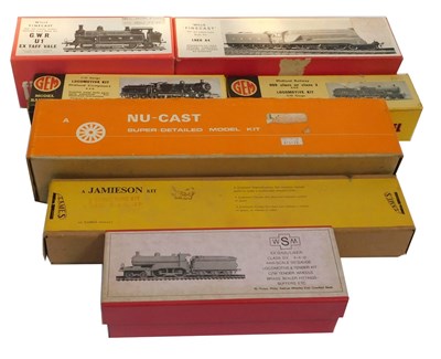 Lot 610 - Seven OO gauge locomotive kits, including...