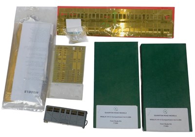 Lot 573 - Various brass etched model kits, including...