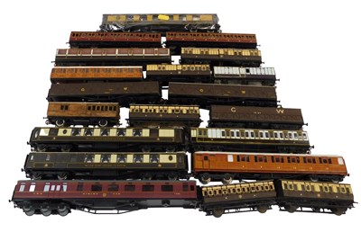 Lot 623 - Various kit built OO gauge coaches, including...