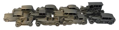 Lot 631 - A collection of Danbury Mint pewter...
