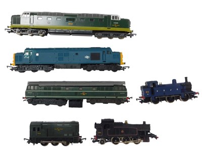 Lot 645 - Hornby and Lima OO gauge locomotives,...