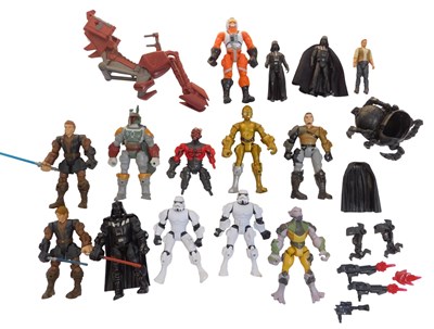 Lot 658 - Various Star Wars figures, including Darth...