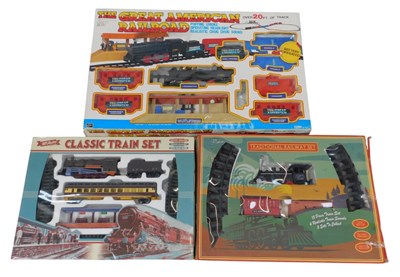 Lot 670 - A traditional railway set, including...