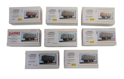 Lot 697 - Slater's O gauge wagon kits, including 7041...
