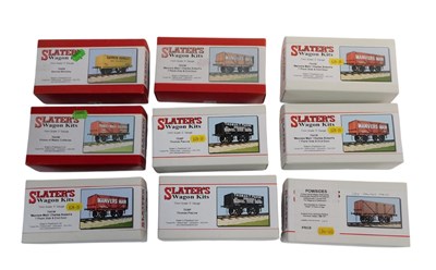 Lot 698 - Slater's O gauge wagon kits, including 7041W...