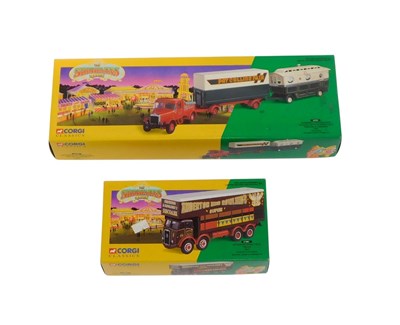Lot 699 - Corgi Classics The Showmans Range, including...