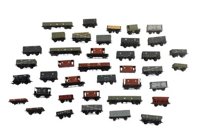 Lot 708 - Various kit built OO gauge rolling...