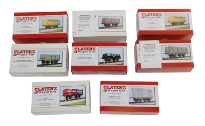 Lot 713 - Slater's O gauge wagon kits, including 7045B...