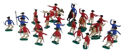 Lot 859 - Tinpo Toys War of Independence soldiers. (1 tray)