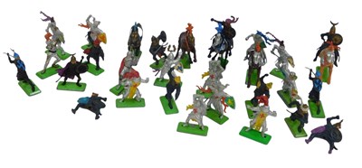 Lot 861 - Britains, Detail, Crusade Knights and Saracen...