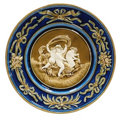 Lot 45 - A late 19thC Schutz Blansko majolica...