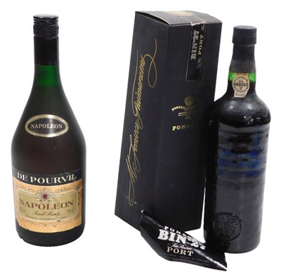 Lot 66 - A bottle of Depourvil Napoleon brandy, 100cl,...