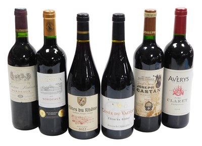 Lot 68 - A bottle of Averys Fine Claret Bordeaux...