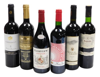 Lot 70 - A bottle of Fair View Pinotage...