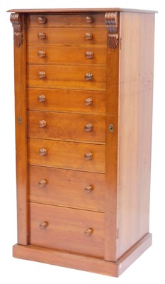 Lot 4 - A Victorian mahogany and stained pine...