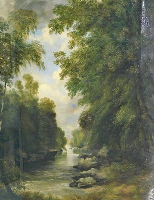 Lot 2 - Thomas Creswick (1811-1869). Near Fairy Glen,...