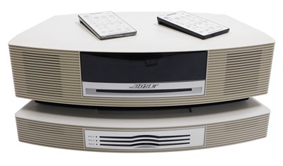 Lot 99 - A Bose Wave music system, with leads, two...
