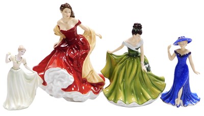 Lot 133 - Three Royal Doulton porcelain figures,...