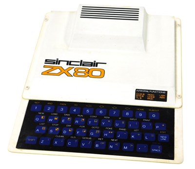 Lot 144 - A Sinclair ZX80 computer, with lead.