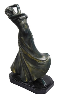 Lot 147 - After Giuseppe Leonardi. A green plaster...