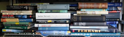 Lot 74 - Motor racing and other auto books, including...