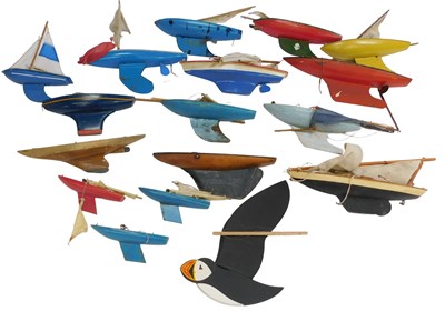 Lot 82 - Various pond yachts. (AF)
