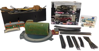 Lot 84 - Railway track, remote control Minis, and Dinky...