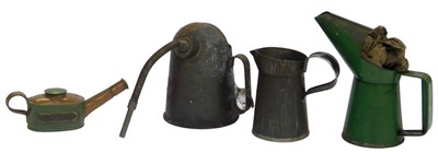 Lot 96 - A small group of oil cans. (4)