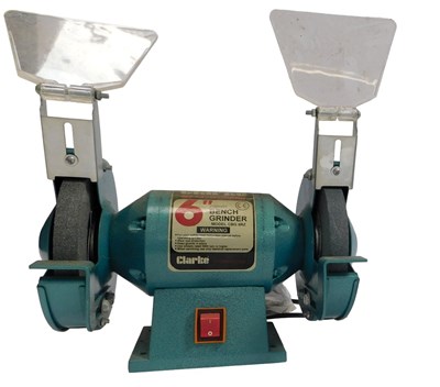 Lot 115 - A Clarke 6" bench grinder.