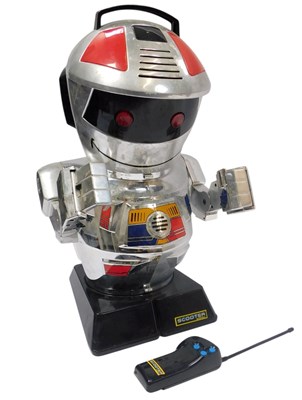 Lot 255 - A Scooter 2000 remote-controlled robot butler,...