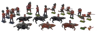Lot 522 - Lead soldiers, cavalry, etc.