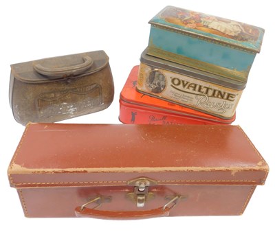 Lot 525 - A biscuit tin in the form of a...