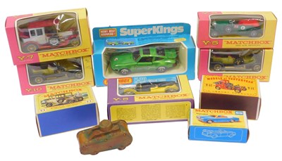 Lot 526 - Matchbox diecast models, including Y-5 Bentley,...