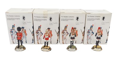 Lot 738 - A Stadden Collection pewter military figures. (4)