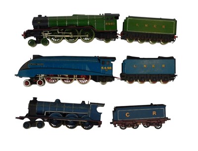 Lot 746 - Three OO gauge locomotives and tenders.
