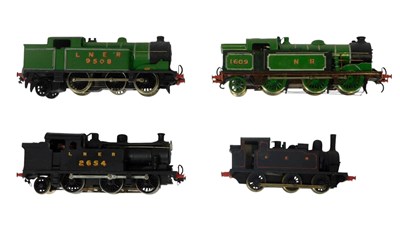 Lot 747 - Four OO gauge locomotives.